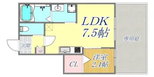 グルーブメゾン須磨大手町【1階】の間取り