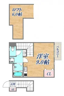 あんしん+潮見台【2階】の間取り