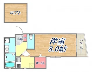 VIANO須磨浦通6【2階】の間取り