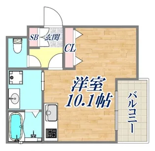VIANO須磨浦通6【1階】の間取り