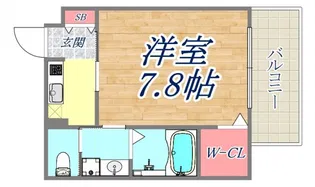 ワコーレヴィアーノ須磨行幸町【2階】の間取り