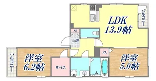 グルーブメゾン8【1階】の間取り