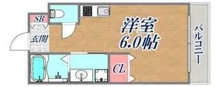 ヴィアノ山下町ソリア【1階】の間取り