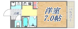 パークヒルズ神戸【203号室】の間取り