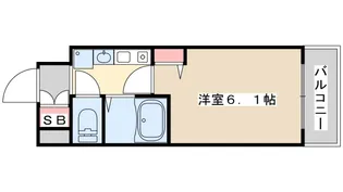 エステムコート神戸西2【5階】の間取り
