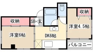 アネックス大同【2階】の間取り