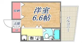 北浦ビル【4階】の間取り