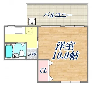 ウィルトアロード【5階】の間取り