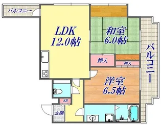 コーポラティブハウス神戸・1【10階】の間取り