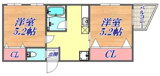 第一永光マンション【2階】の間取り
