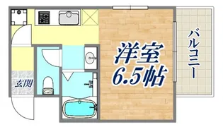 平野レジデンス【3階】の間取り