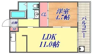 ファミリーハイツ永沢【1階】の間取り