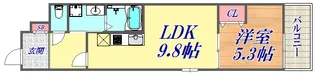 フジパレス兵庫【302号室】の間取り