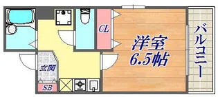 ラフィーネ兵庫【3階】の間取り