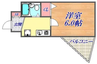 リバティ永沢【3階】の間取り