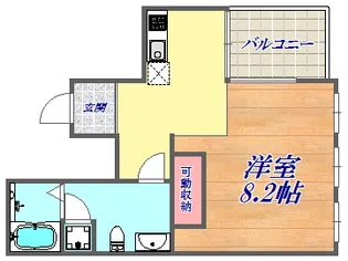 REVE【6階】の間取り