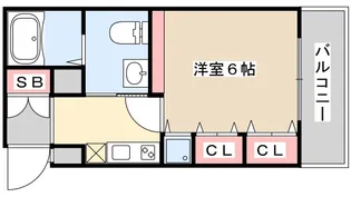 M’s三宮【4階】の間取り