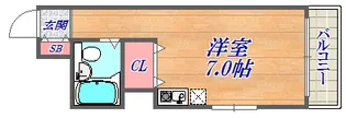 エンゼルマリン元町【2階】の間取り