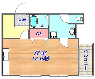 アーバンヴィレッジ篠原本町【3階】の間取り