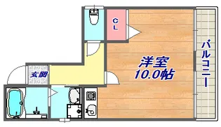 アーバンビュー六甲【3階】の間取り