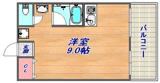 アーバンビュー六甲【3階】の間取り