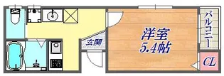 グランガーデン新神戸【1階】の間取り