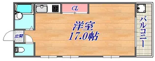 グリーンハイツ中山手【3階】の間取り