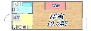 クレセンティア神戸・北野【1階】の間取り