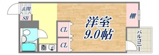 坂口ポートハイツ【3階】の間取り