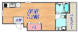 サンシャイン雲井【1階】の間取り