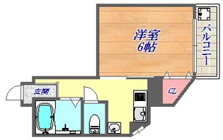 シティハイツ二宮【4階】の間取り