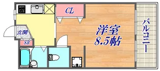 シティライフ春日野【3階】の間取り