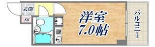 ダイアパレス王子公園【7階】の間取り