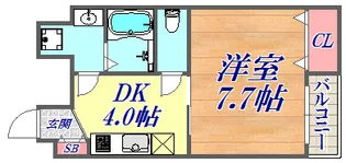 第2リーフハイツ【1階】の間取り