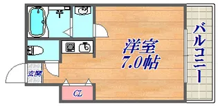 ドメスティック南光荘【1階】の間取り