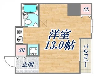ネオアージュ神戸元町【5階】の間取り