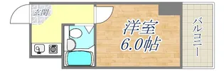 ネオアージュ神戸元町【7階】の間取り