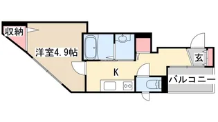 ビアンカ元町【2階】の間取り