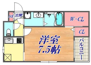 プランドール【1階】の間取り