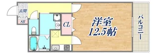 パレス東洋神戸5号館【5階】の間取り