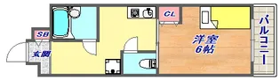 PANBROS6【3階】の間取り