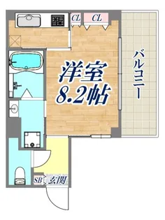 メゾン・ドゥ・エトワール【4階】の間取り