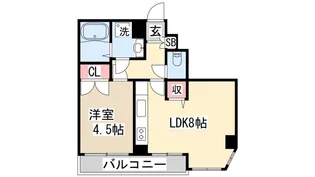 ライオンズマンション大倉山公園【6階】の間取り