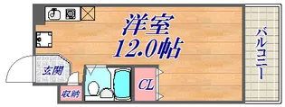 レスポワール花隈【2階】の間取り