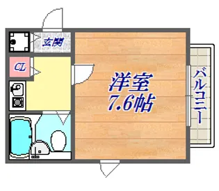 ロイヤル神戸下山手【3階】の間取り