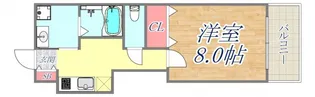 コウリュウマンション【1階】の間取り