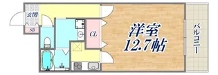 パレス東洋神戸5号館【6階】の間取り