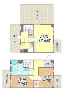 りりぱっとはうすの間取り