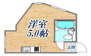 シャトー木馬【3階】の間取り