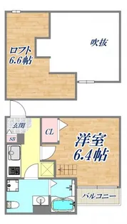 ボヌール【1階】の間取り